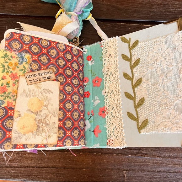 Martha’s House Little Golden Book Handmade Decorated Junk Journal 3 Signatures - Picture 14 of 15